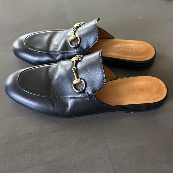 Gucci Princetown Leather Slippers size 37 - Picture 2 of 6